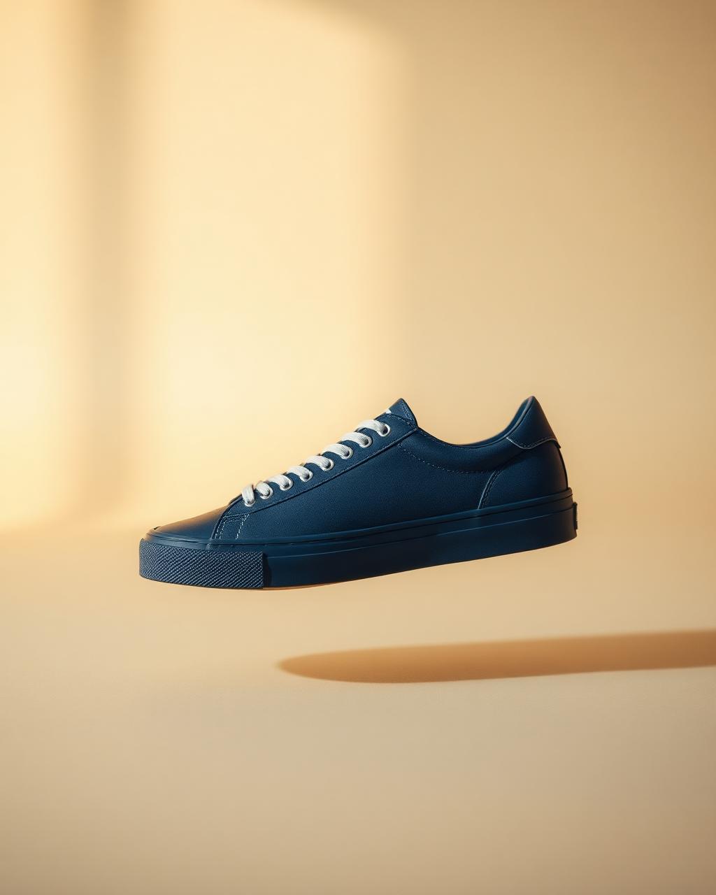 AI-generated footwear ad creative